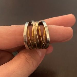 Michael Kors Mixed Metal Ring